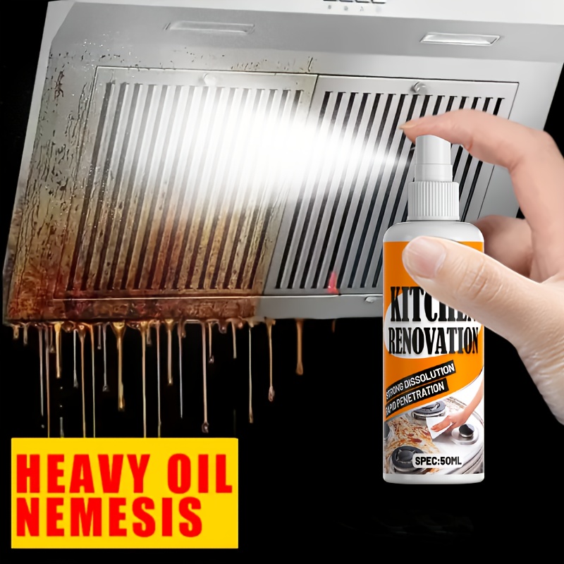 Commercial Kitchen Warmer - Kitchen degreasing spray and metal polishing