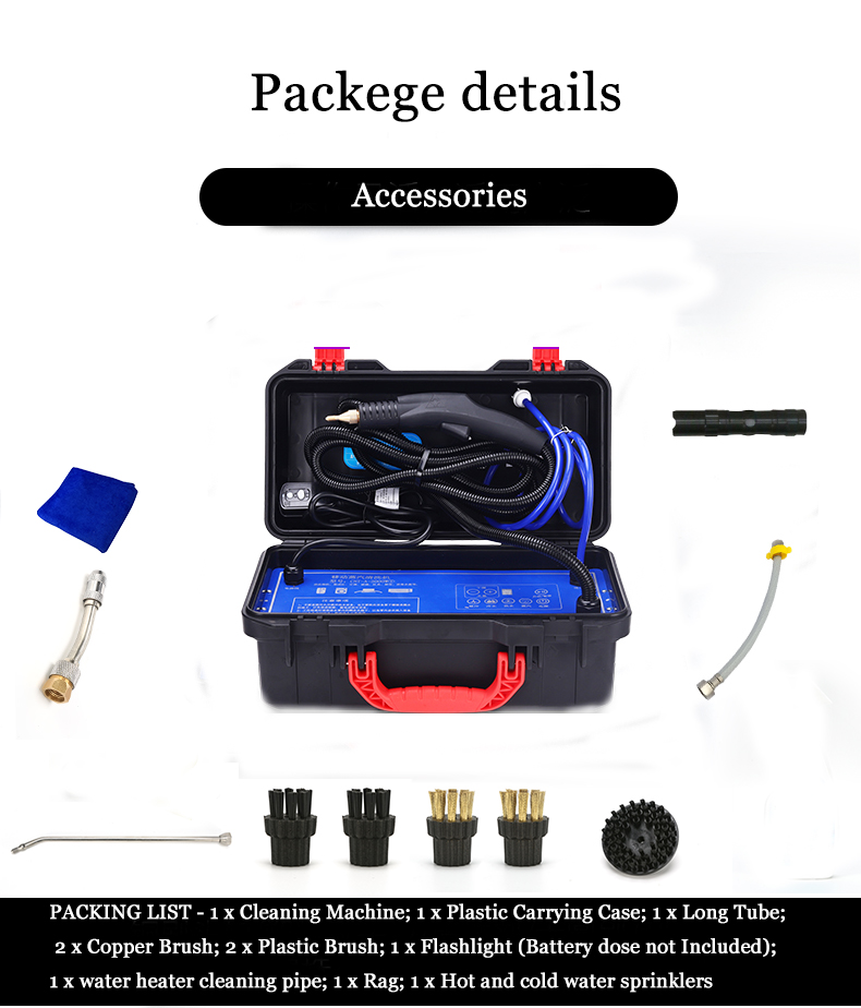 3000W High Pressure Steam Clea - огляд і ціна Commercial Kitchen Air Conditioner