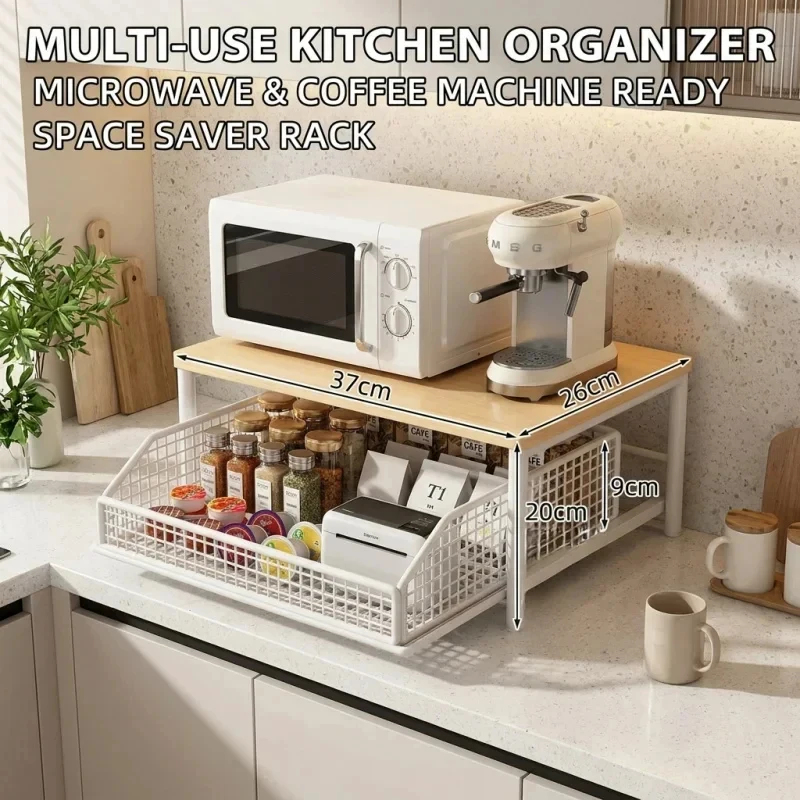 Microwave Coffee Maker Shelf O - огляд і ціна Commercial Kitchen Shelving