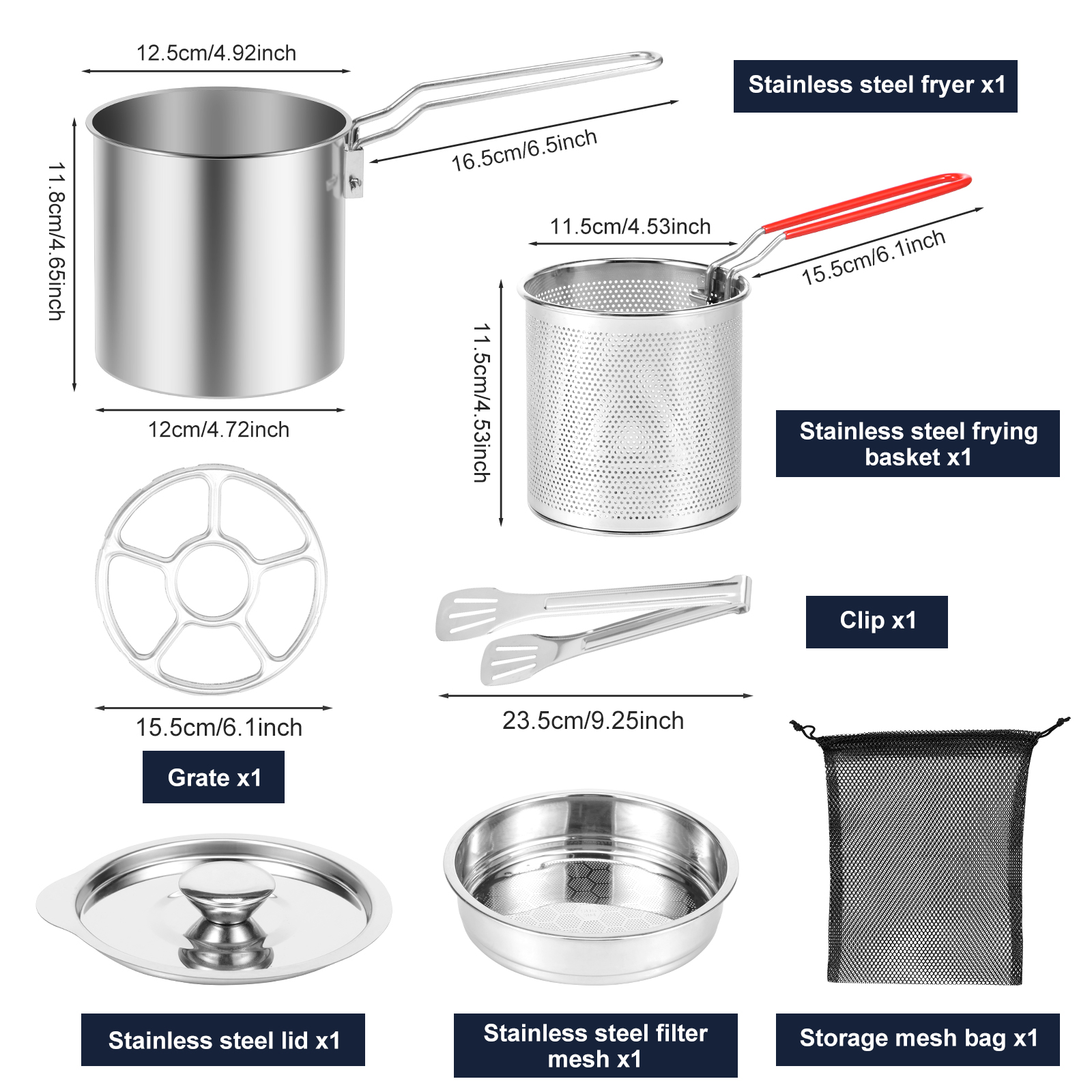 Deep Fryer Pots Stainless Stee - огляд і ціна Commercial Kitchen Pots And Pans