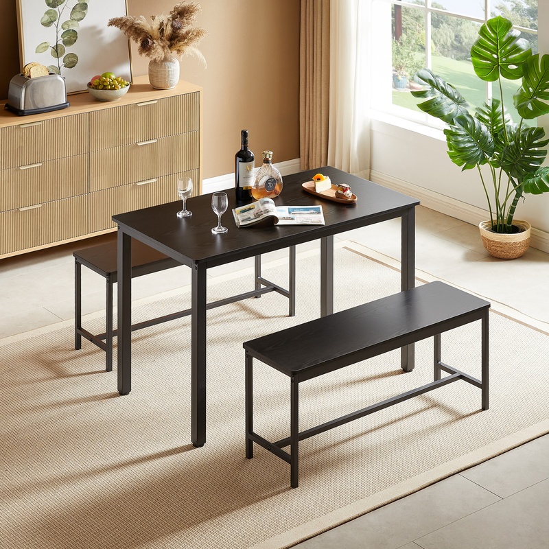 Black Industrial Kitchen Bar T - огляд і ціна Commercial Kitchen Bench