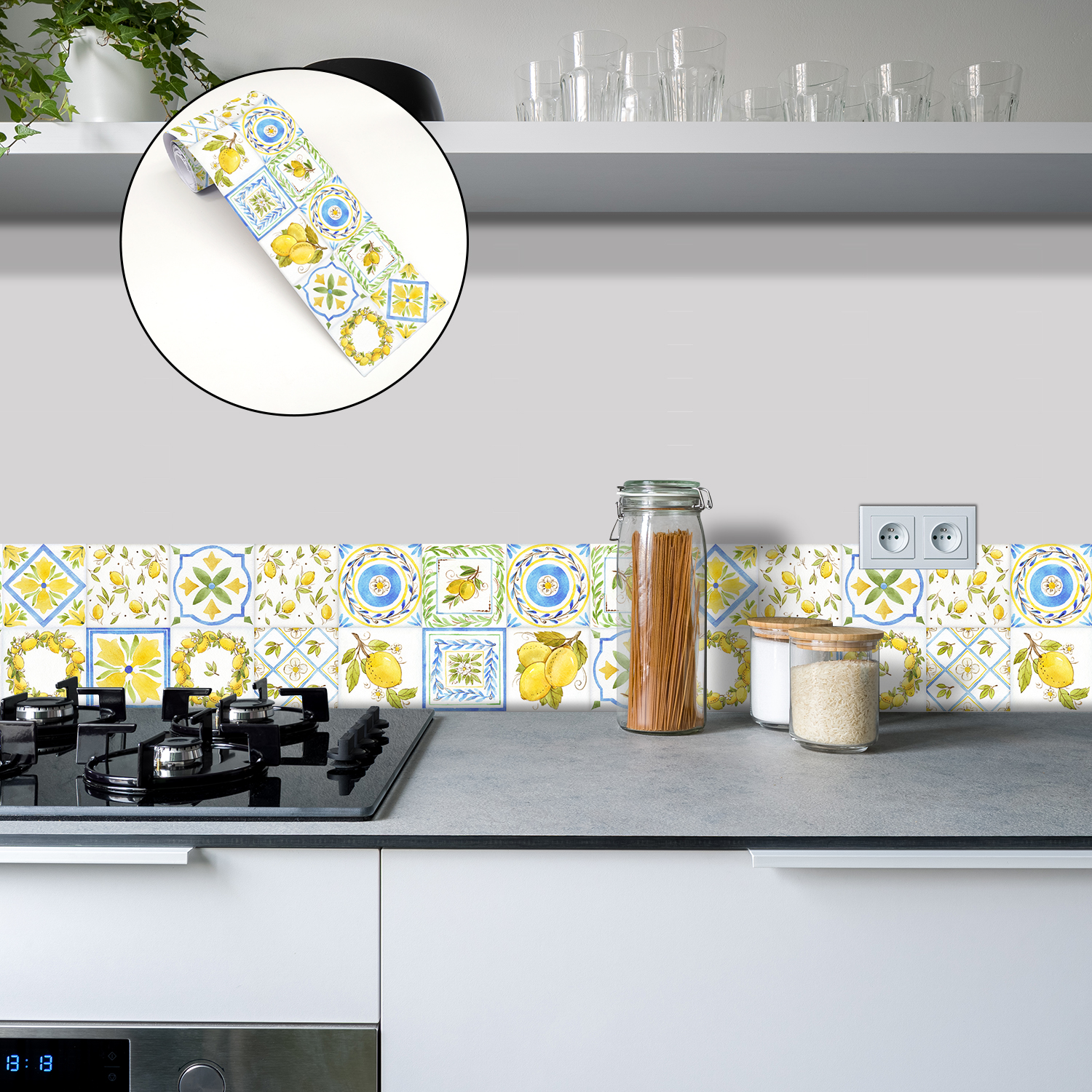 Fresh Style Lemon Ceramic Wall - огляд і ціна Commercial Kitchen Tiles