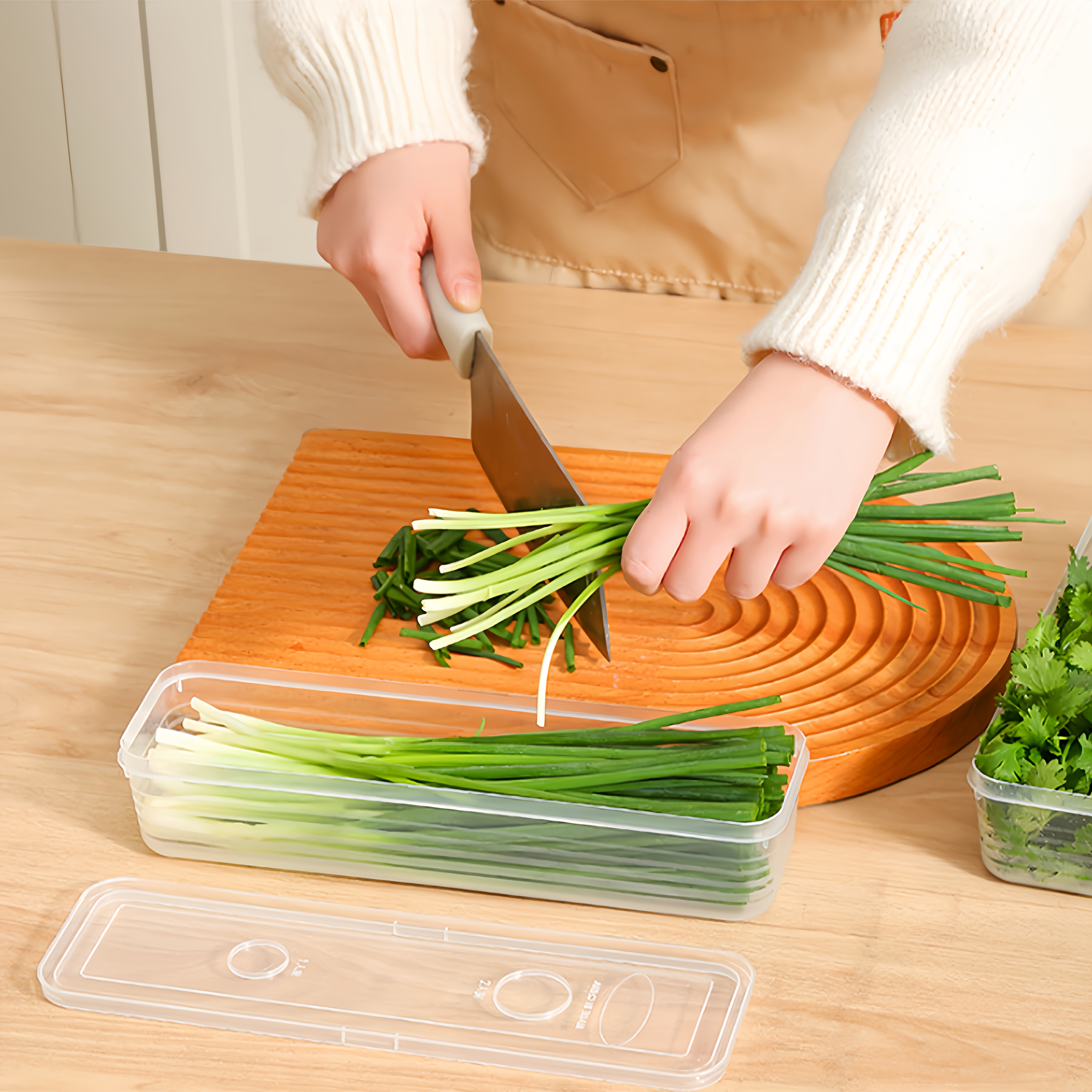 2/4/6pcs Food Vegetable Storag - огляд і ціна Commercial Kitchen Refrigerator