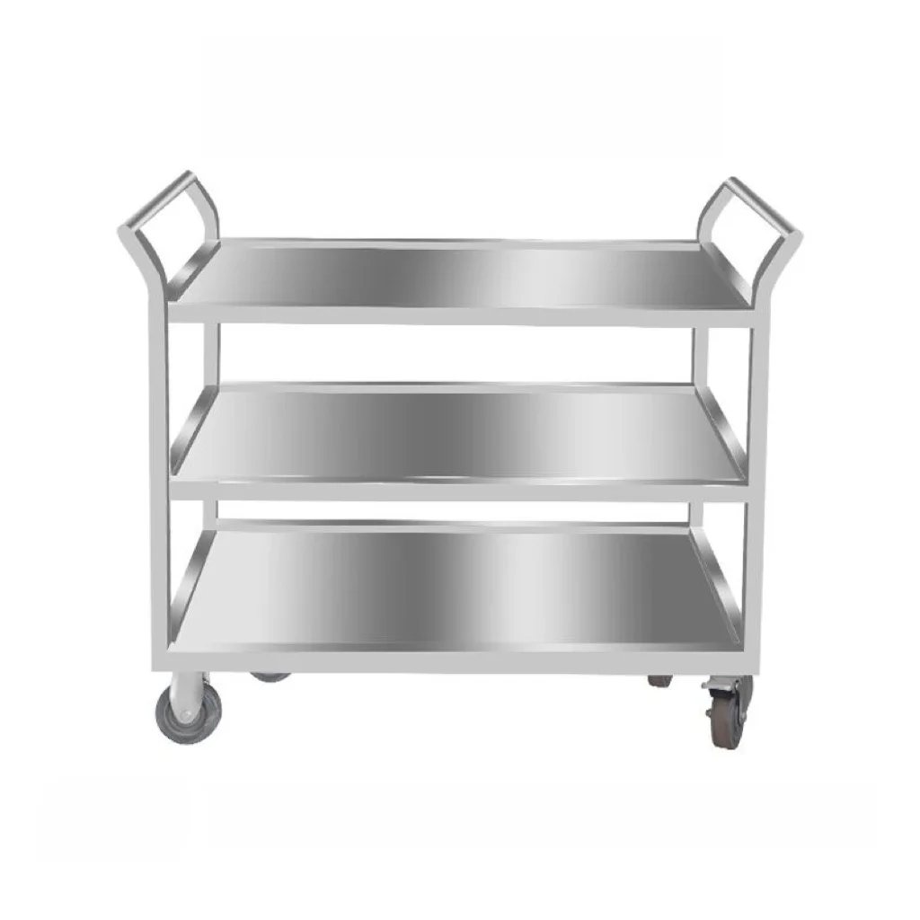 Stainless Steel Utility Cart 3 - огляд і ціна Commercial Kitchen Bench