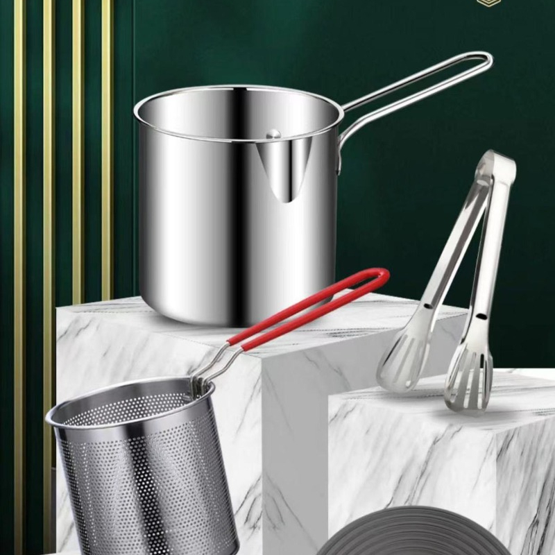 304 Stainless Steel Deep Fryer - огляд і ціна Commercial Kitchen Pots And Pans