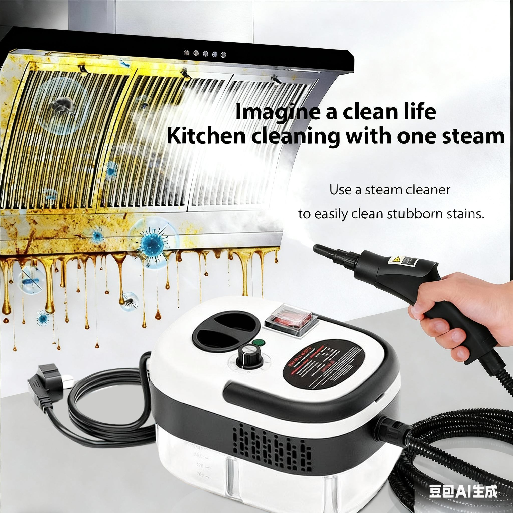 Kitchen oil stains Steam Clean - огляд і ціна Commercial Kitchen Air Conditioner