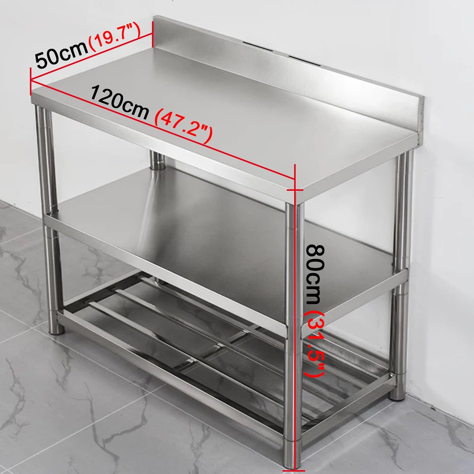 kz-Work Table Stainless Steel  - огляд і ціна Commercial Kitchen Bench