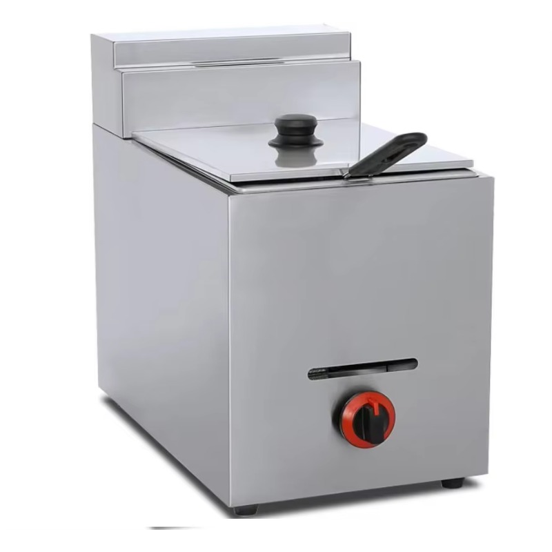 【Hot】Commercial LPG Gas Deep F - огляд і ціна Deep Fryer Commercial