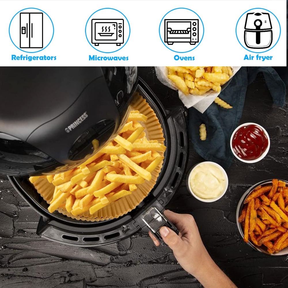 50/100pcs Air Fryer Disposable - огляд і ціна Commercial Kitchen Pots And Pans