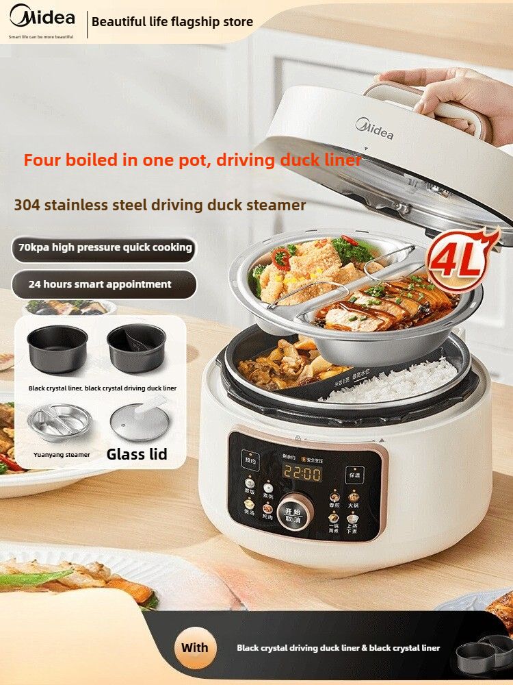 Midea Electric Pressure Cooker - огляд і ціна Commercial Rice Cooker