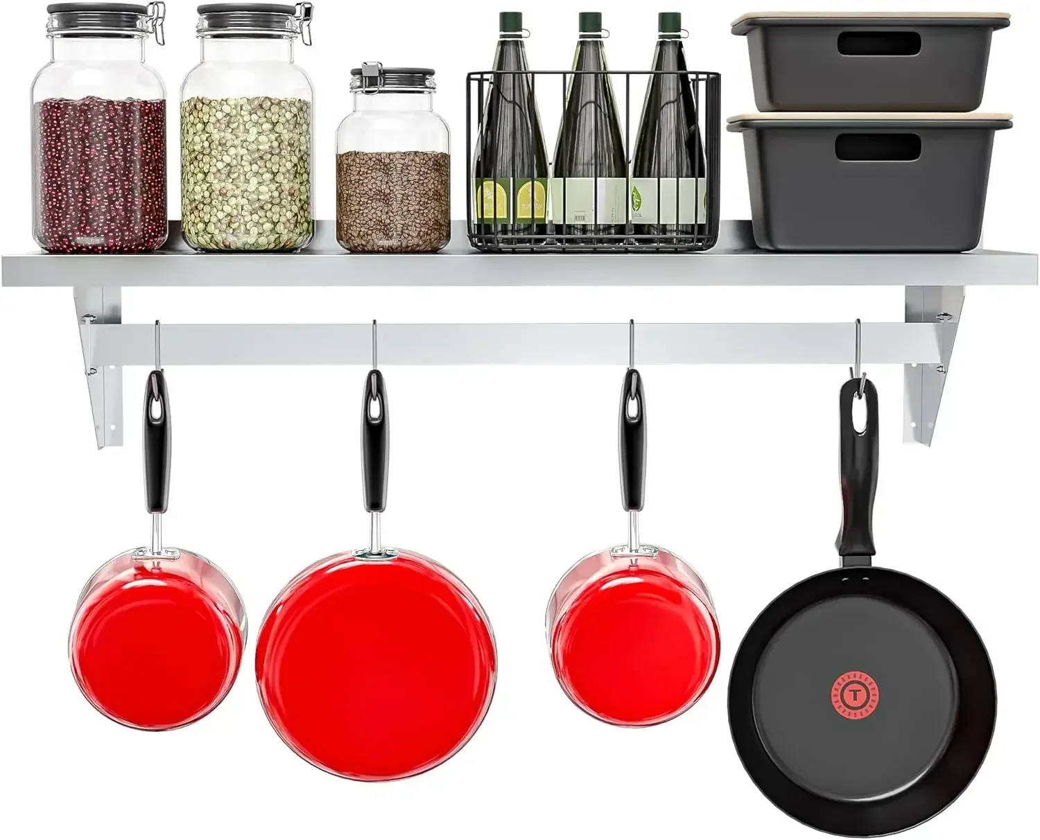 （XMSJ-Hot）Commercial Wall Moun - огляд і ціна Commercial Kitchen Utensil Storage