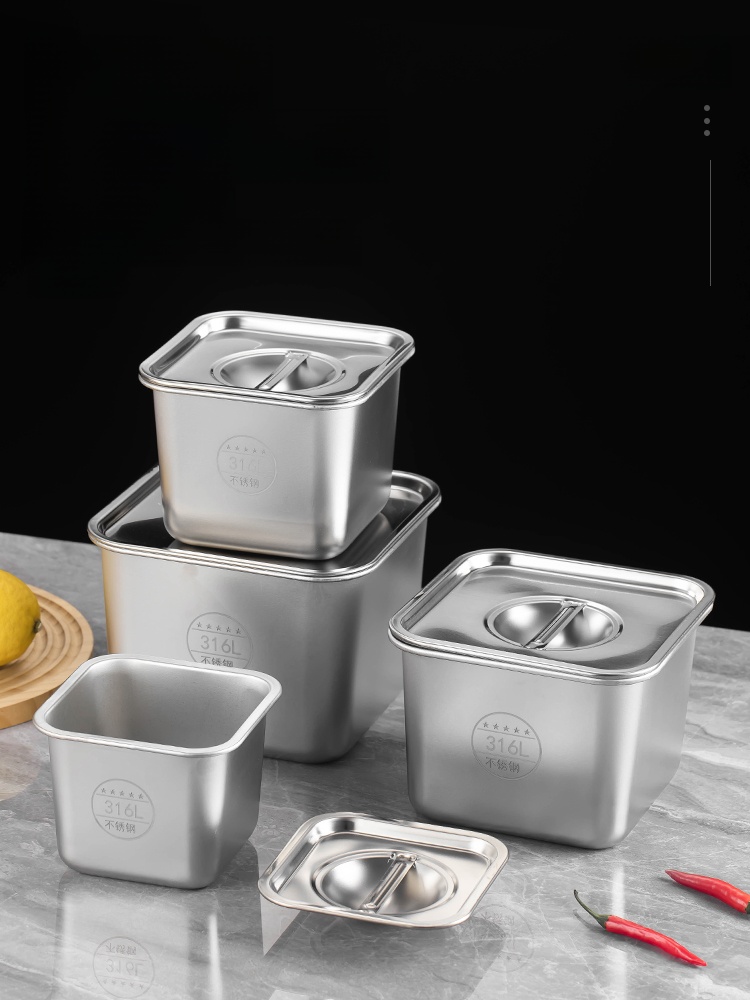 Square 36 Stainl Steel Seasoni - огляд і ціна Commercial Kitchen Utensil Storage