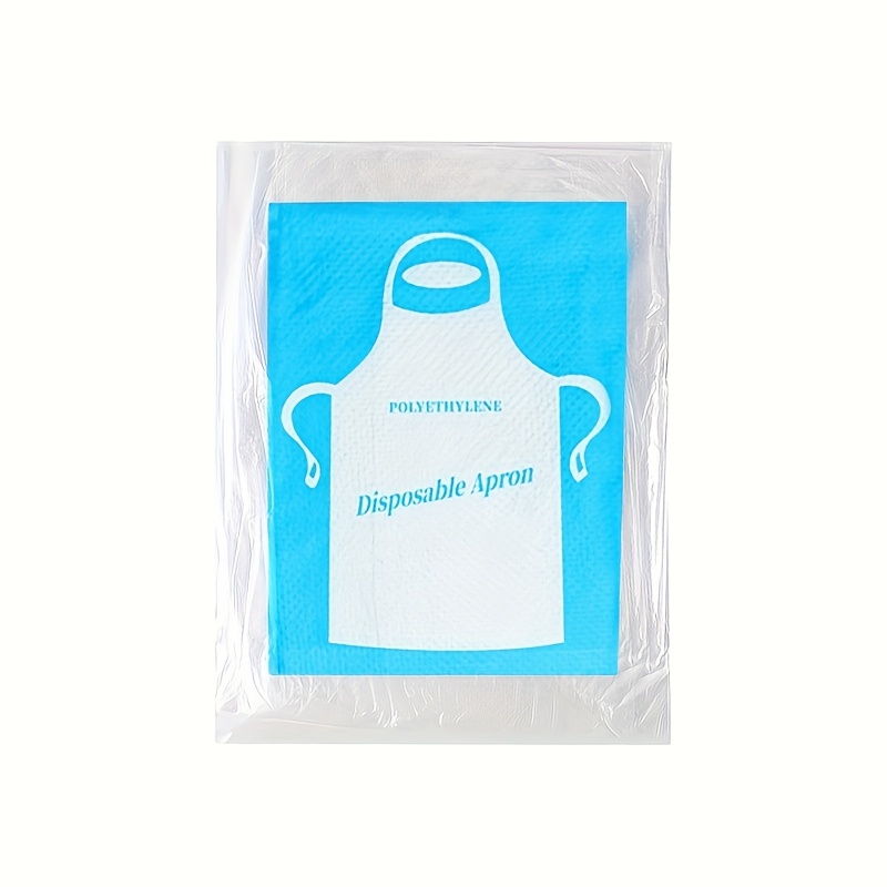 20pcs Disposable apron -PE pla - огляд і ціна Commercial Kitchen Oil Disposal