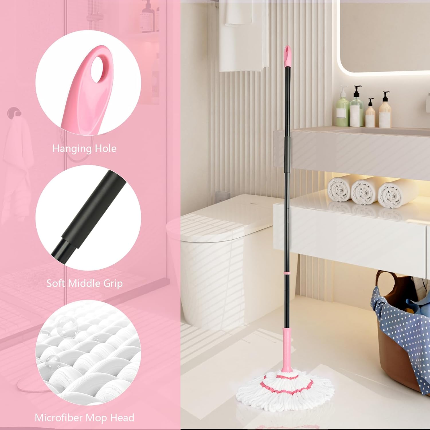 Self-Wringing Twist Mop for Fl - огляд і ціна Commercial Kitchen Tiles