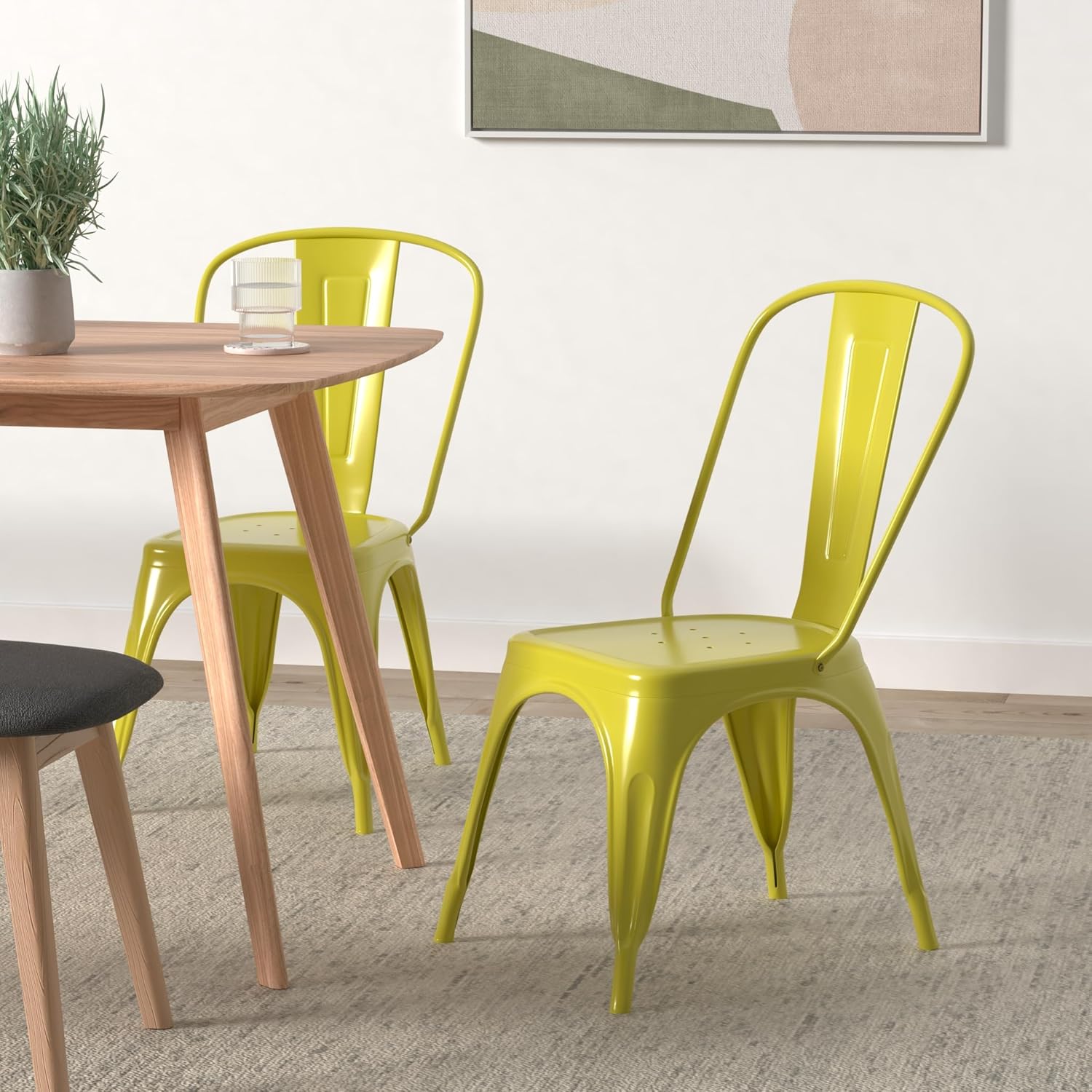 Metal Dining Chair Farmhouse T - огляд і ціна Commercial Kitchen Bench