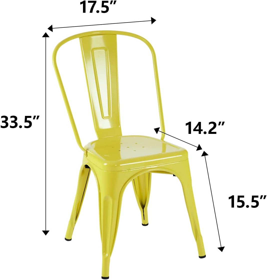Metal Dining Chair Farmhouse T - огляд і ціна Commercial Kitchen Bench