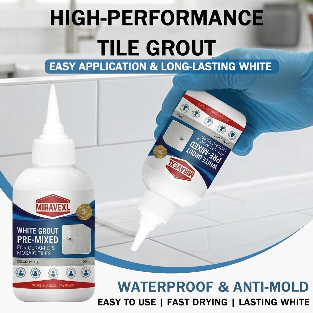Premium White Tile Grout, Anti - огляд і ціна Commercial Kitchen Tiles