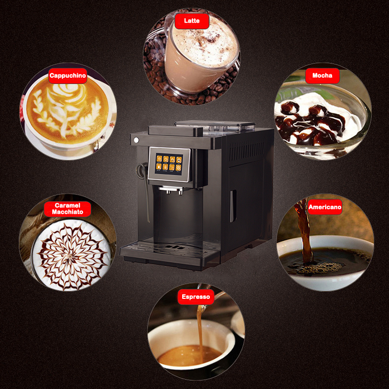 Fully Automatic Electric Coffe - огляд і ціна Commercial Espresso Machine