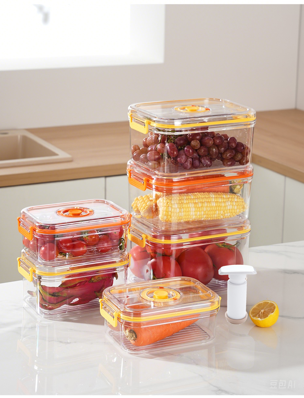 Vacuum Fresh-keeping Box Refri - огляд і ціна Commercial Kitchen Refrigerator