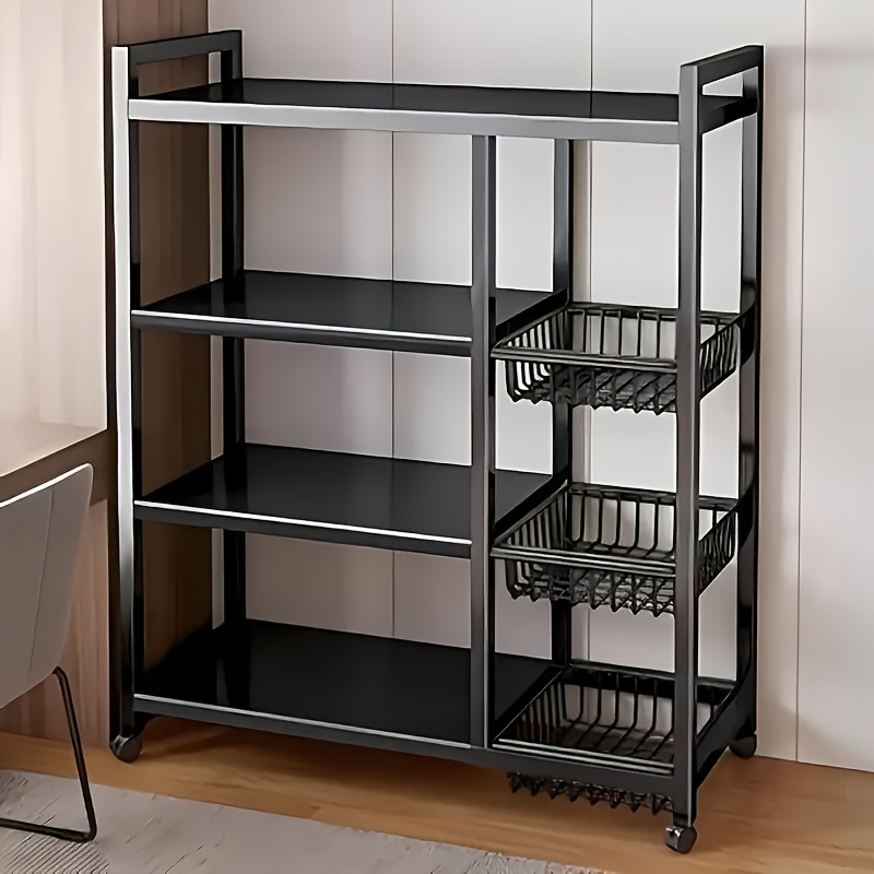 us1pc Movable Storage Rack, Ad - огляд і ціна Commercial Kitchen Shelving
