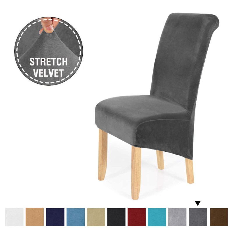 XL Size Stretch Velvet Dining  - огляд і ціна Commercial Kitchen Bench