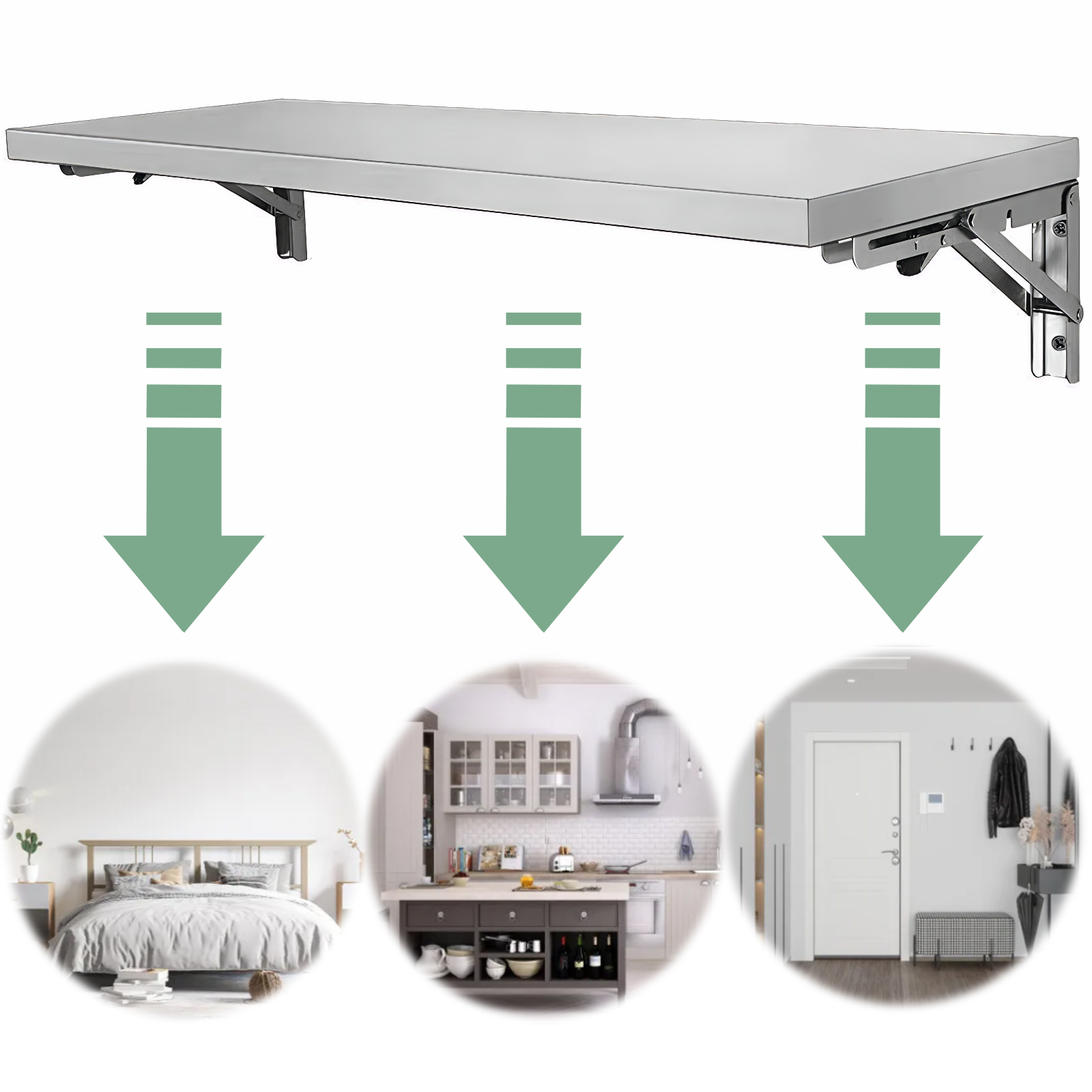 Stainless Steel Folding Storag - огляд і ціна Commercial Kitchen Prep Table With Storage
