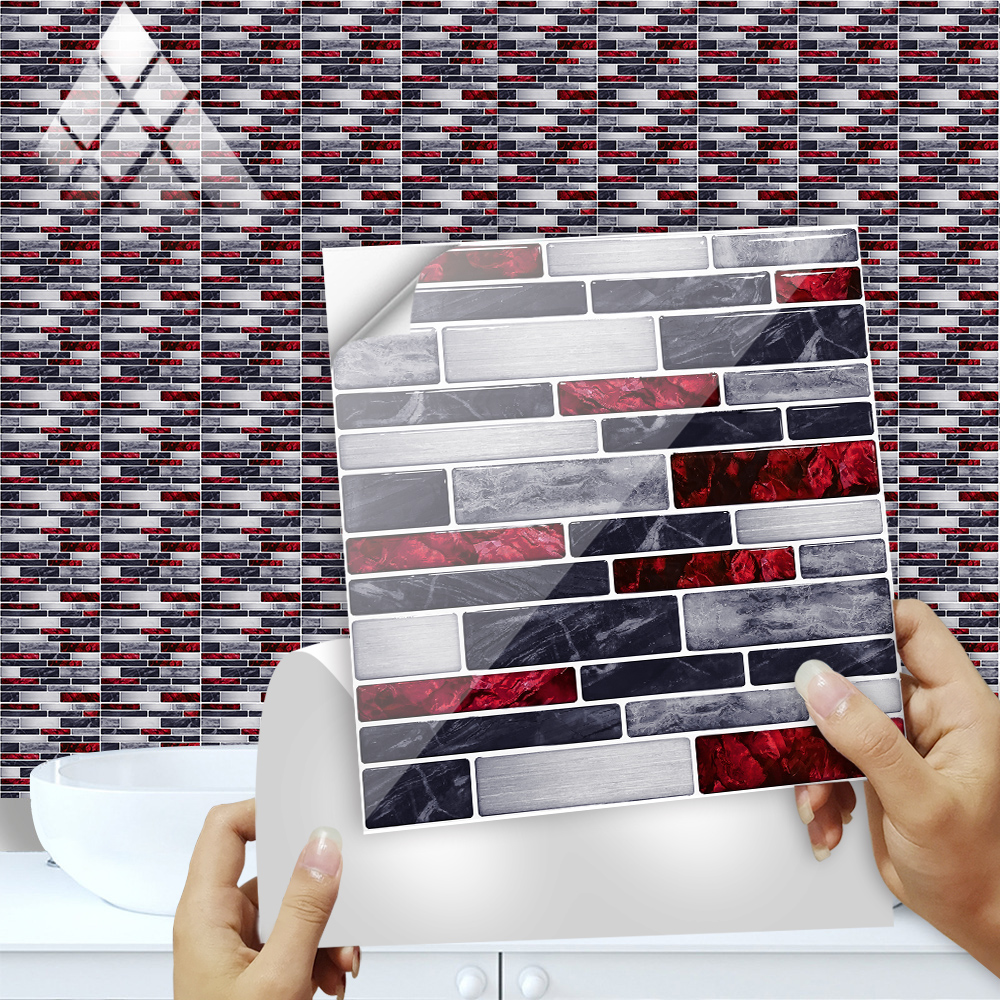 10pcs/set Flat Marble Mosaic T - огляд і ціна Commercial Kitchen Tiles