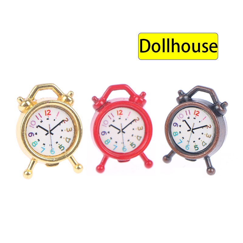 1PC 1:12 Scale Alarm Clock Dol - огляд і ціна Commercial Kitchen Setup