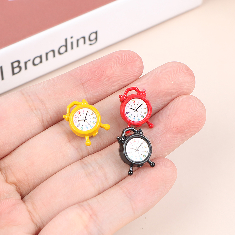 1PC 1:12 Scale Alarm Clock Dol - огляд і ціна Commercial Kitchen Setup