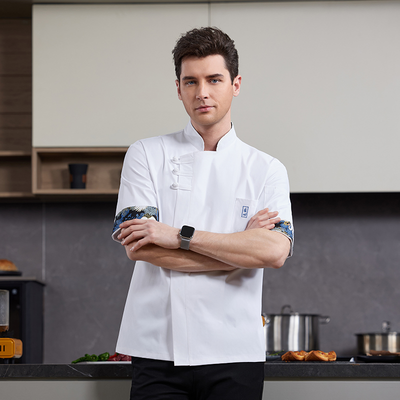 White Chef Uniform Short Sleev - огляд і ціна Commercial Kitchen Services