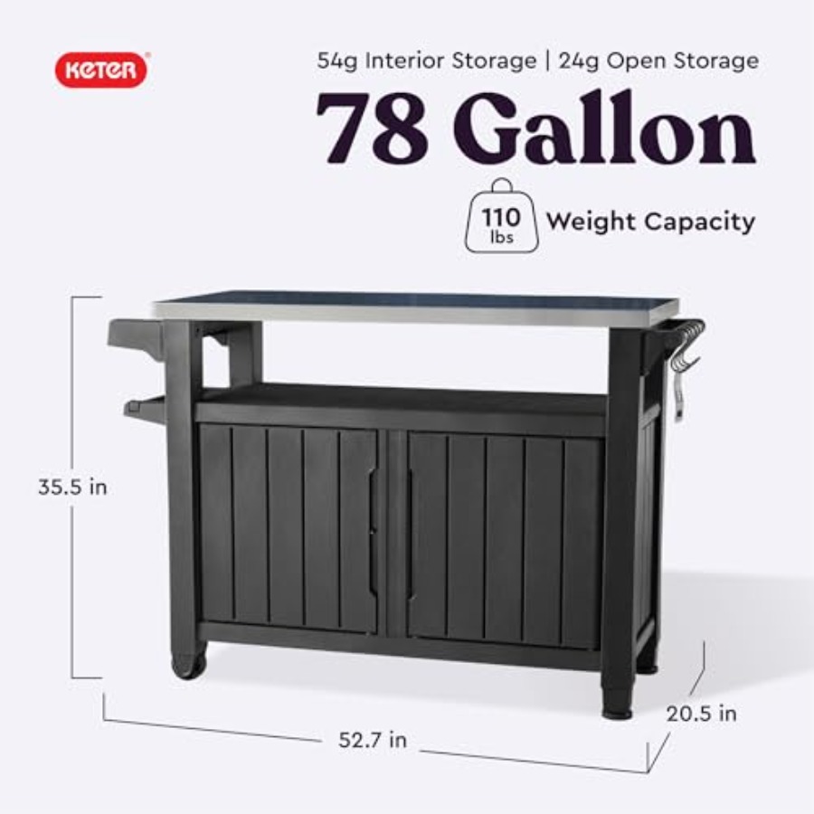 Unity XL Portable Outdoor Tabl - огляд і ціна Commercial Kitchen Prep Table With Storage