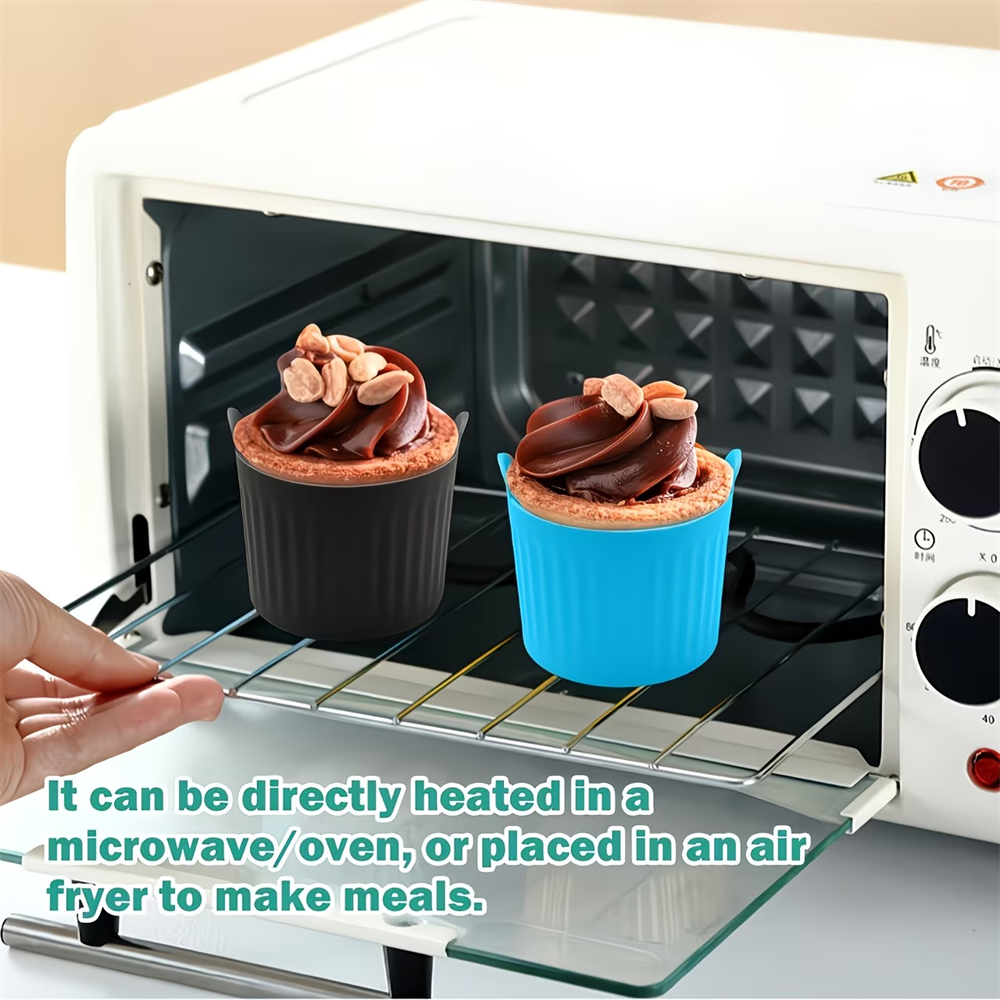 New air fryer baking cup silic - огляд і ціна Commercial Kitchen Pots And Pans