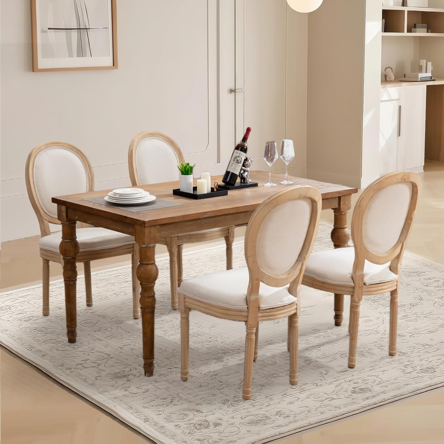 Round Back Upholstered Dining  - огляд і ціна Commercial Kitchen Bench
