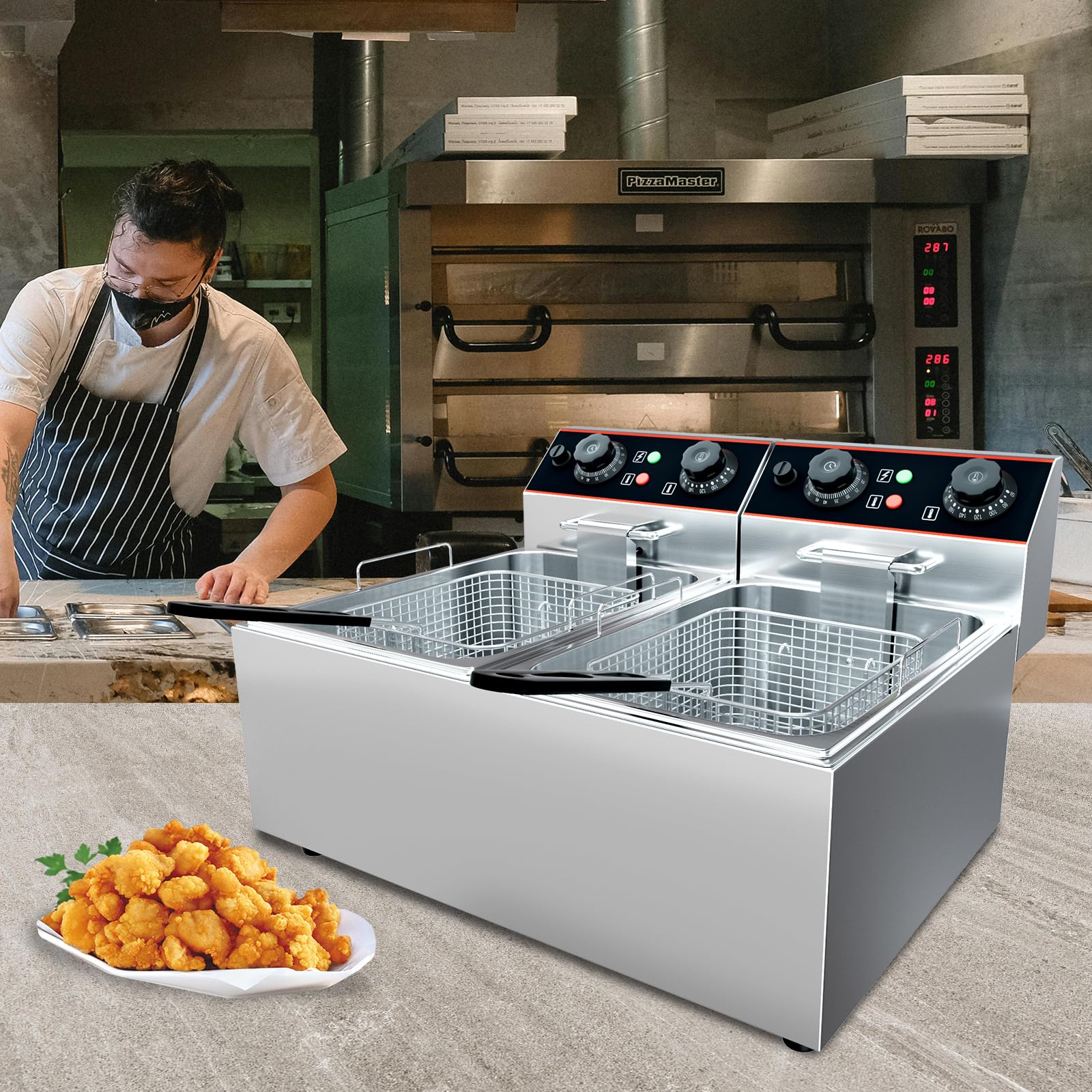 6/8/11L Commercial Electric De - огляд і ціна Deep Fryer Commercial