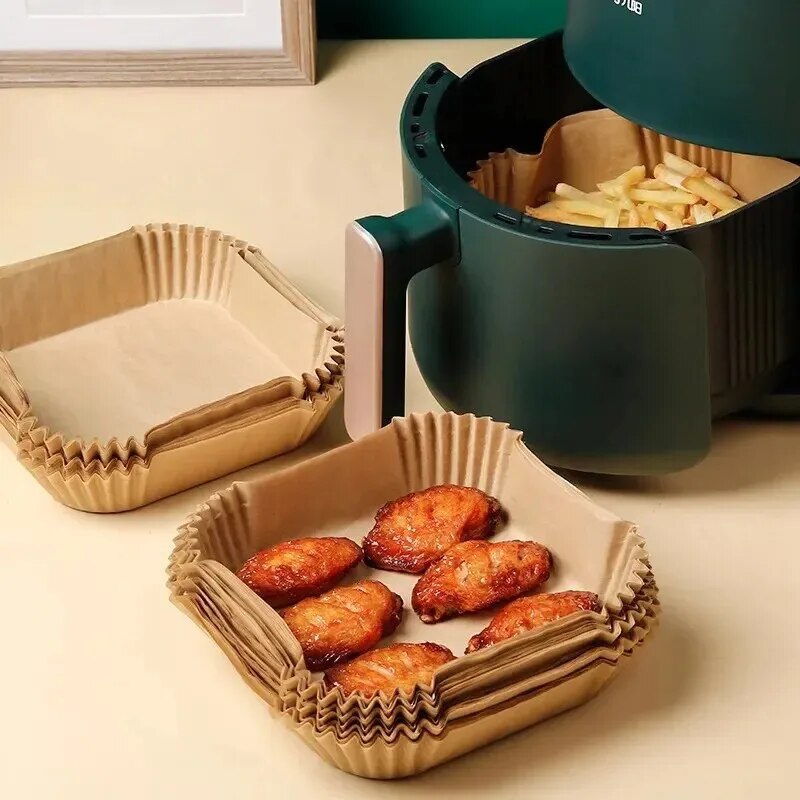 50Pcs Air Fryer Disposable Pap - огляд і ціна Commercial Kitchen Pots And Pans