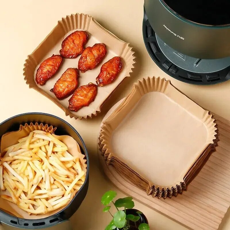 50Pcs Air Fryer Disposable Pap - огляд і ціна Commercial Kitchen Pots And Pans