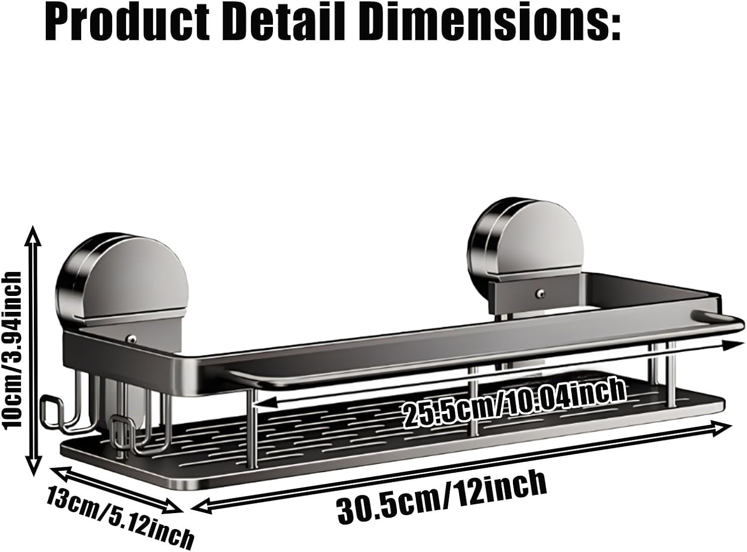 Bathroom Suction Cup Storage R - огляд і ціна Commercial Kitchen Shelving