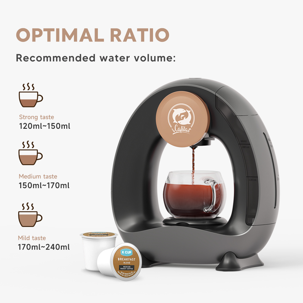 Portable Coffee Maker Low deci - огляд і ціна Commercial Espresso Machine